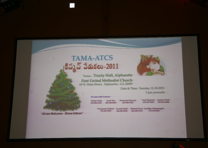 TAMA Christmas Celebrations 2011